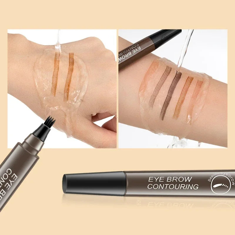 Fine Sketch Enhance Stencil Eye Brows Pencil