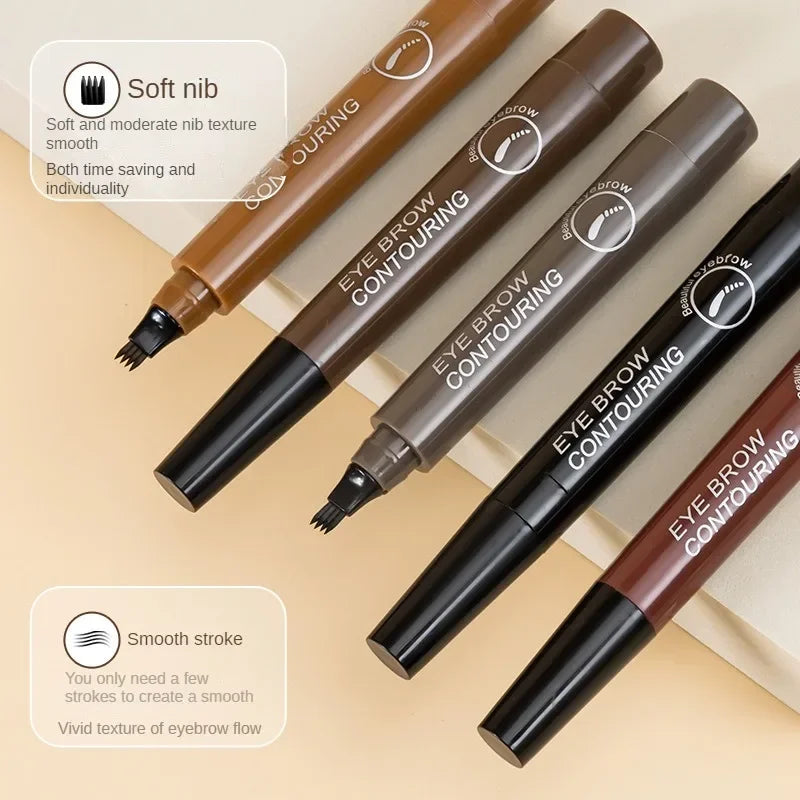 Fine Sketch Enhance Stencil Eye Brows Pencil